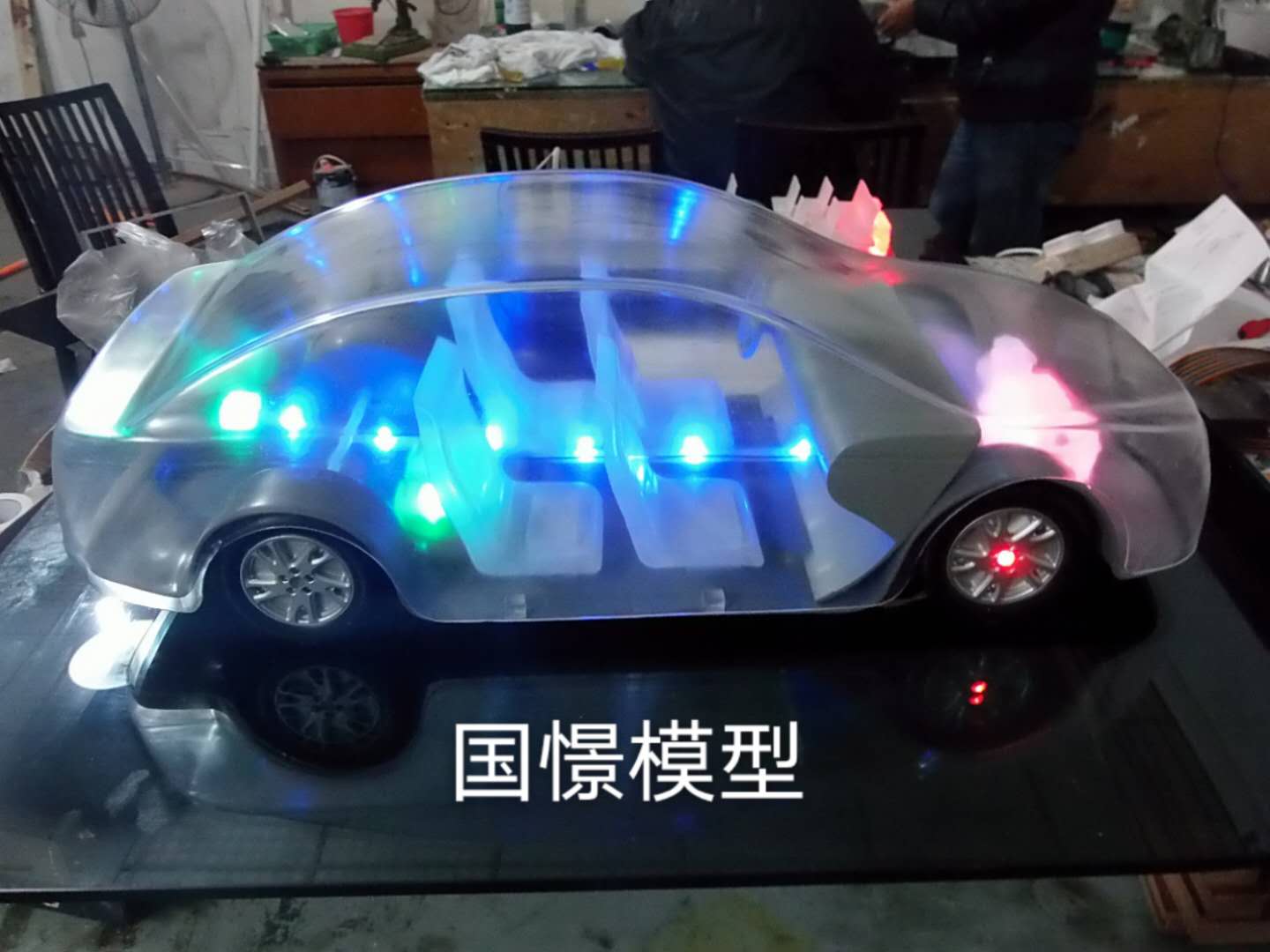 唐山透明车模型