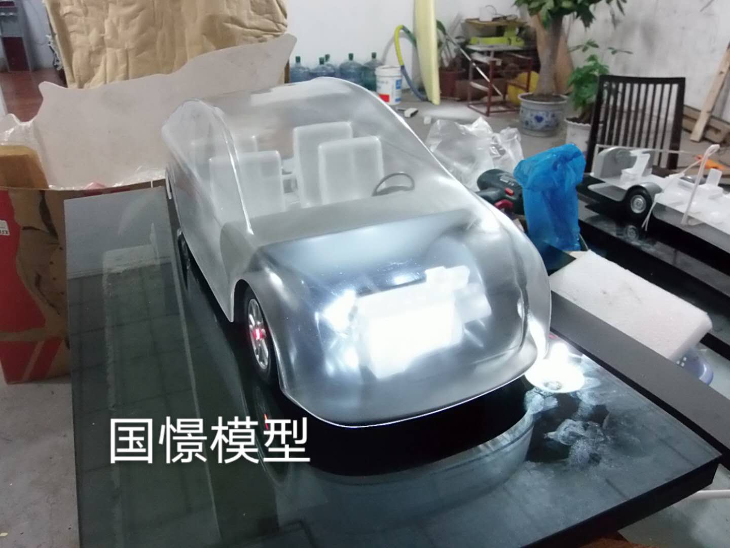 唐山透明车模型